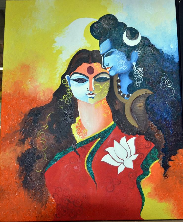 Love Painting by Sneha Banerjee - Fine Art America