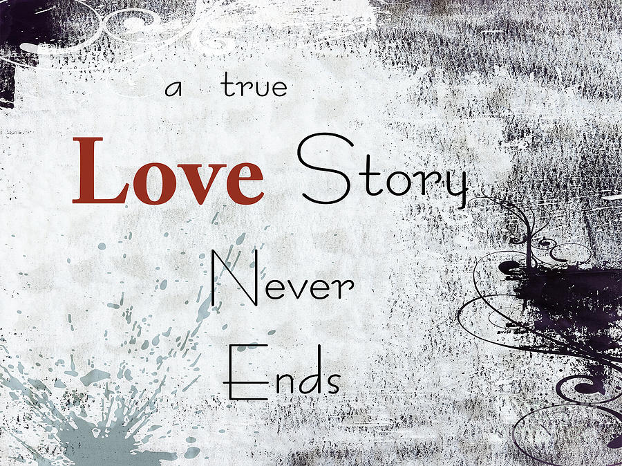 Never Ending Story Mixed Media by Ella Kaye Dickey