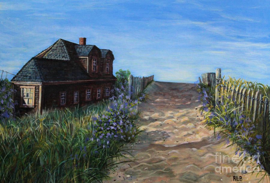 Love the Old Cottage Painting by Rita Brown