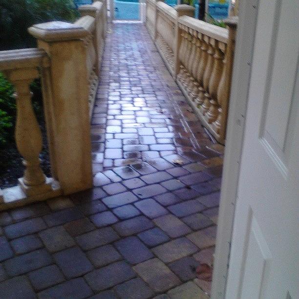 Love The Walkway That Leads To The Pool Photograph by Toinette Rogers