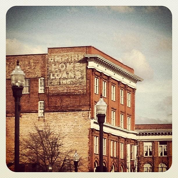 Vintage Photograph - Love These Old Painted Signs Uptown by Deana Graham