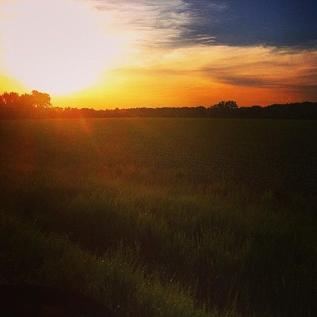 Summer Photograph - Love These Parts Of Ohio. #country by Ben Strahsburg