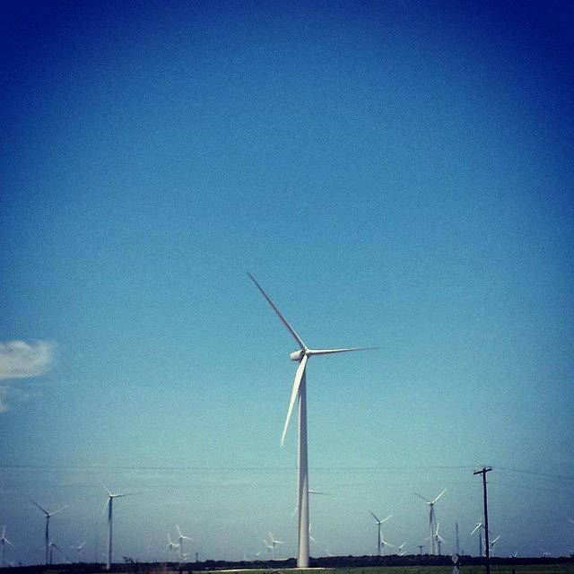 Windpower Photograph - Love Those Wind Farms by Craig Uszak