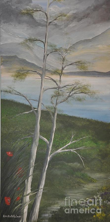 Love Trees Painting By Roni Ruth Palmer Fine Art America