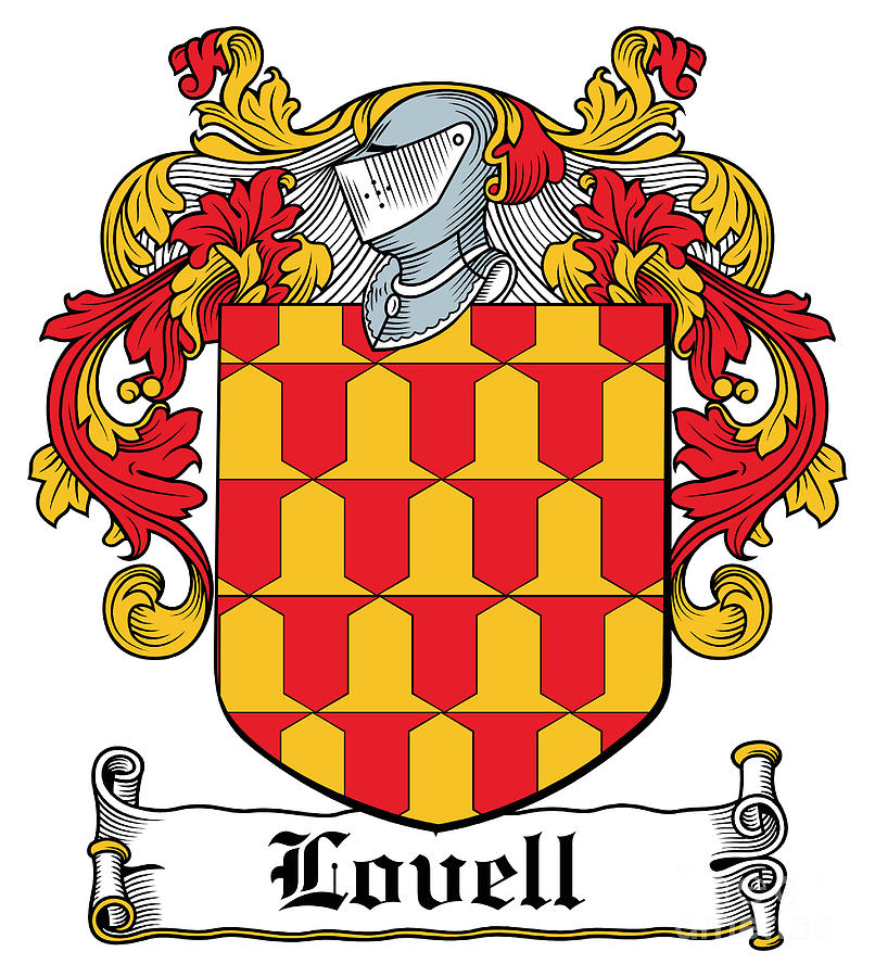 Lovell Coat of Arms Irish Digital Art by Heraldry | Pixels