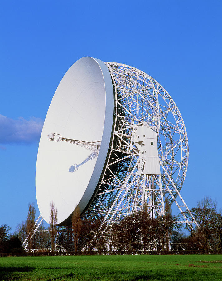 Salmon Camera Colour Postcard Jodrell Bank Radio Telescope 
