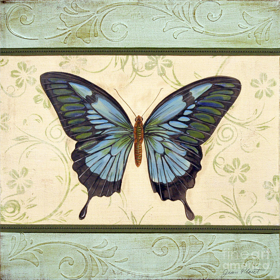 Lovely Butterfly-3 Painting by Jean Plout - Fine Art America