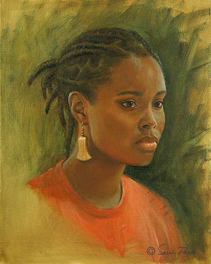 Lovely Girl Painting by Sarah Parks