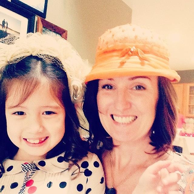 Lovely Hats For The Tea Party!  Happy Photograph by Terri Carvajal