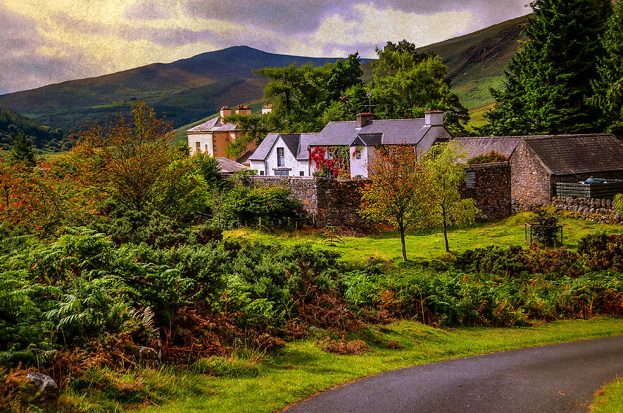 Lovely Homestead in Wicklow. Ireland Photograph by Jenny Rainbow