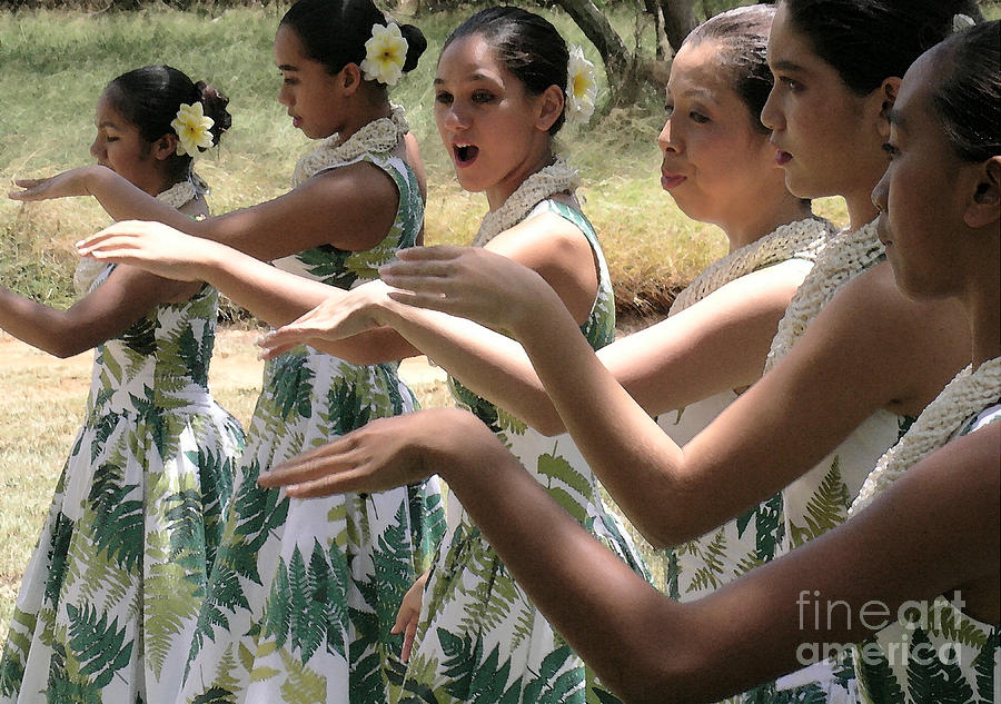 Flower Photograph - Lovely Hula Hands by James Temple