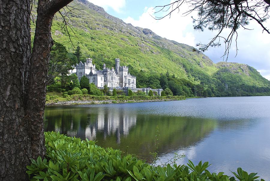 Castle Photograph - Lovely Kylemore Abbey by Norma Brock