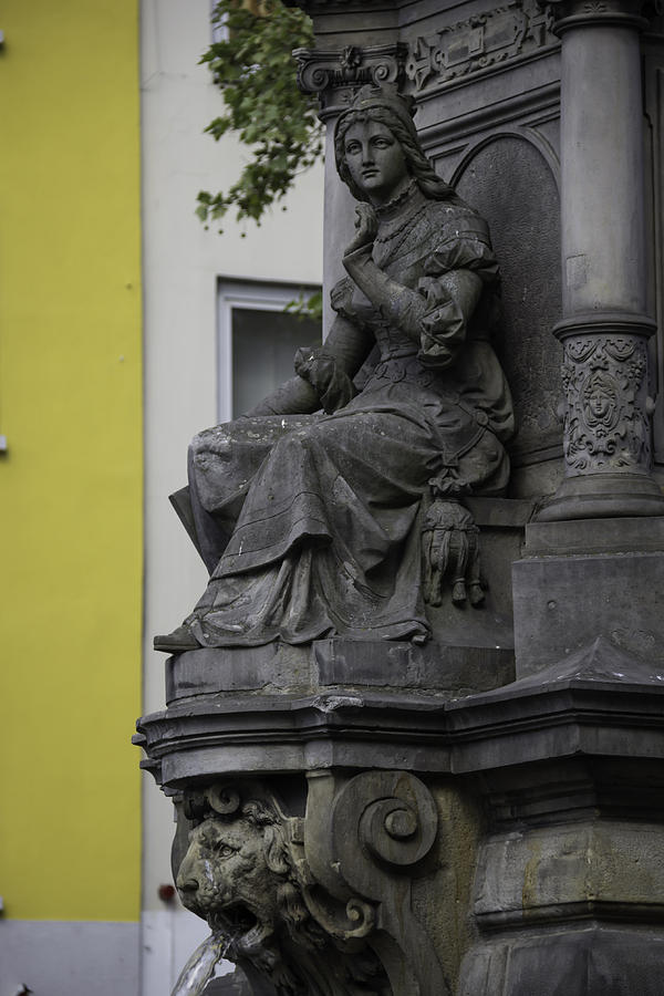 Lovely Lady and Lion Cologne Photograph by Teresa Mucha - Fine Art America