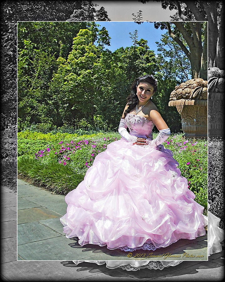 Lovely Lady At The Dallas Arboretum Photograph