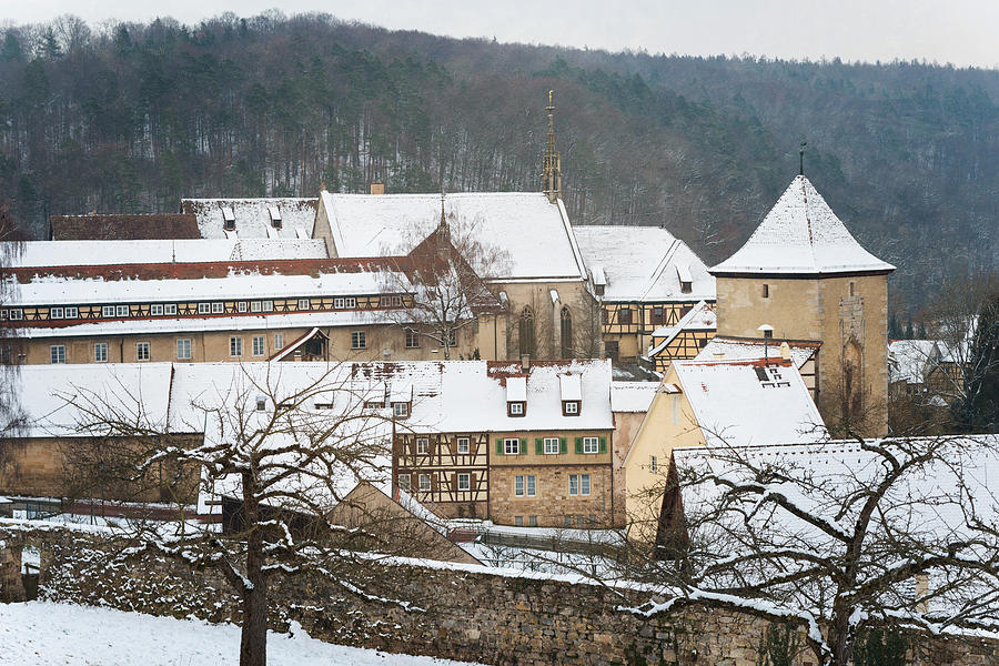 Lovely medieval old town in winter Photograph by Matthias Hauser