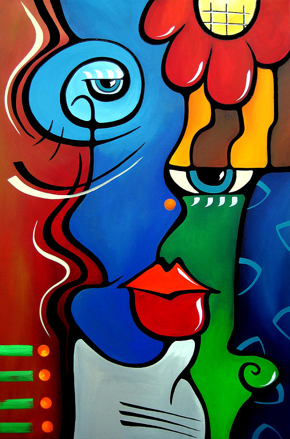 Lover To Lover by Fidostudio Painting by Tom Fedro