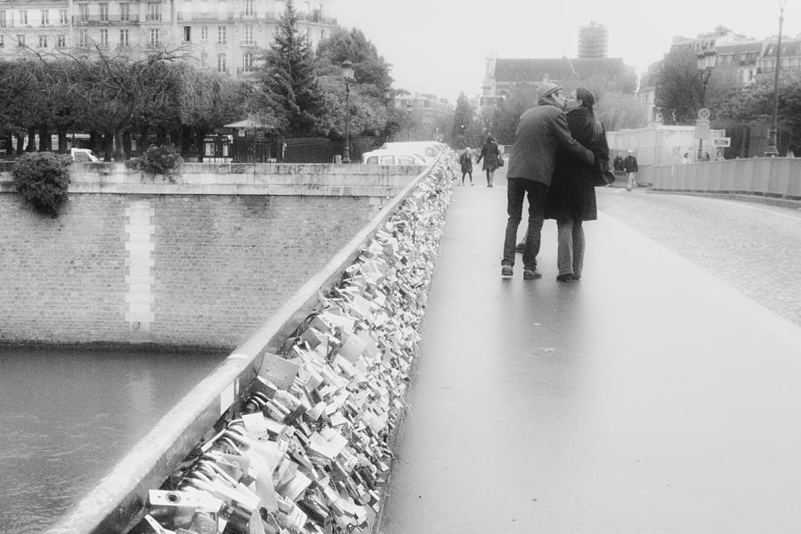 Lovers and locks Photograph by Hugh Smith
