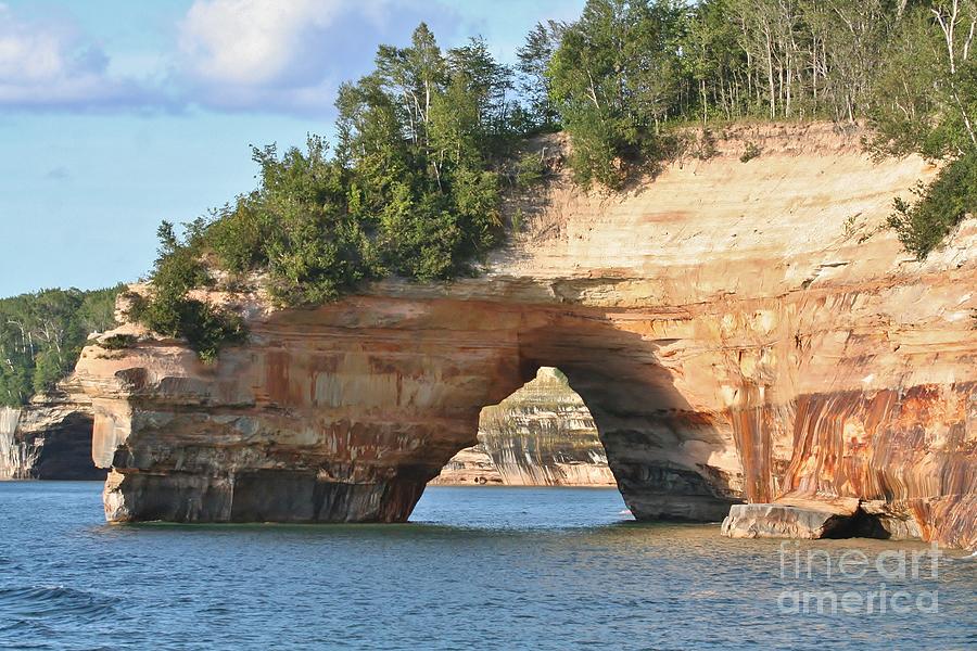 Lovers Leap Pictured Rocks National Lakeshore Photograph by Teresa McGill