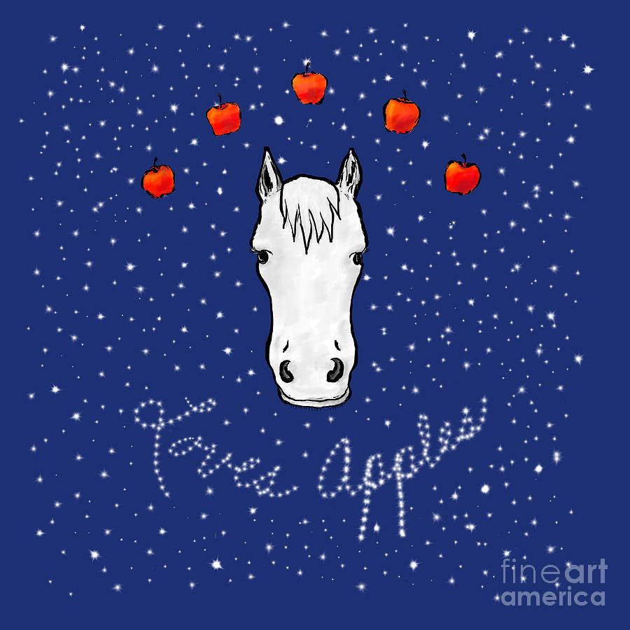 Loves Apples Digital Art by Kathi Shotwell