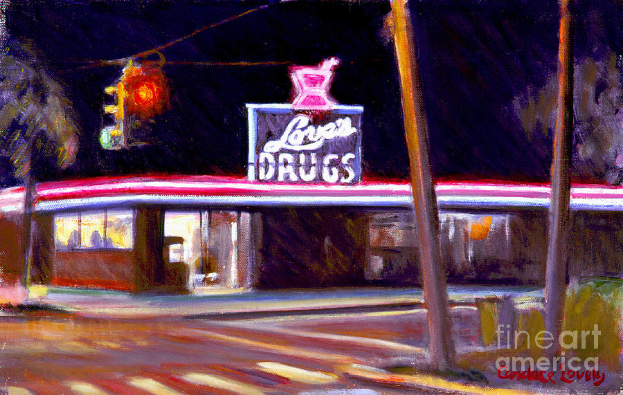 Loves Drugs Painting by Candace Lovely