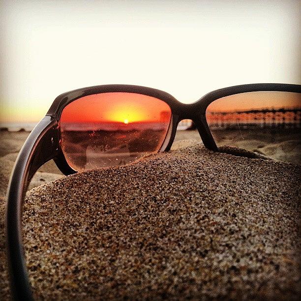 Sunset Photograph - Lovin Life #beach #sunset #lovelife by Allison Richards