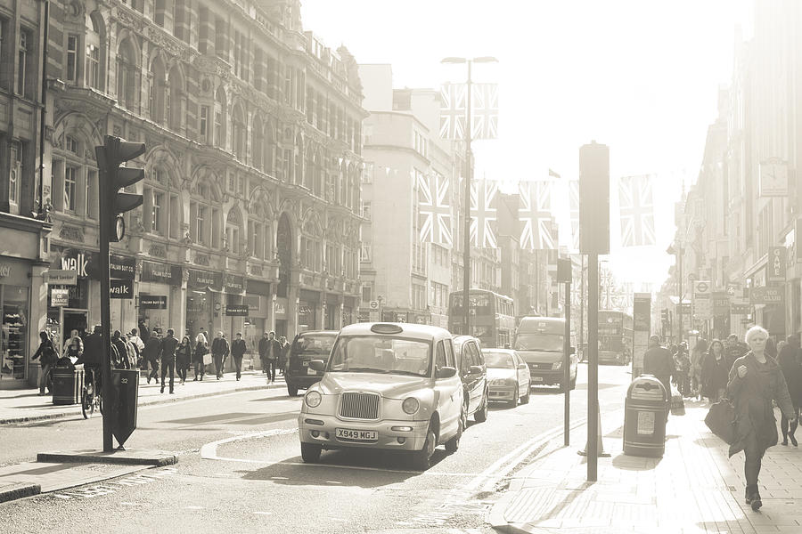 Vintage Photograph - Loving London by Alejandra Pinango