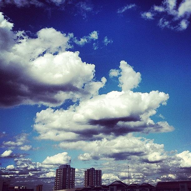 Nature Photograph - Loving The Clouds Today by Andrea Drudikova
