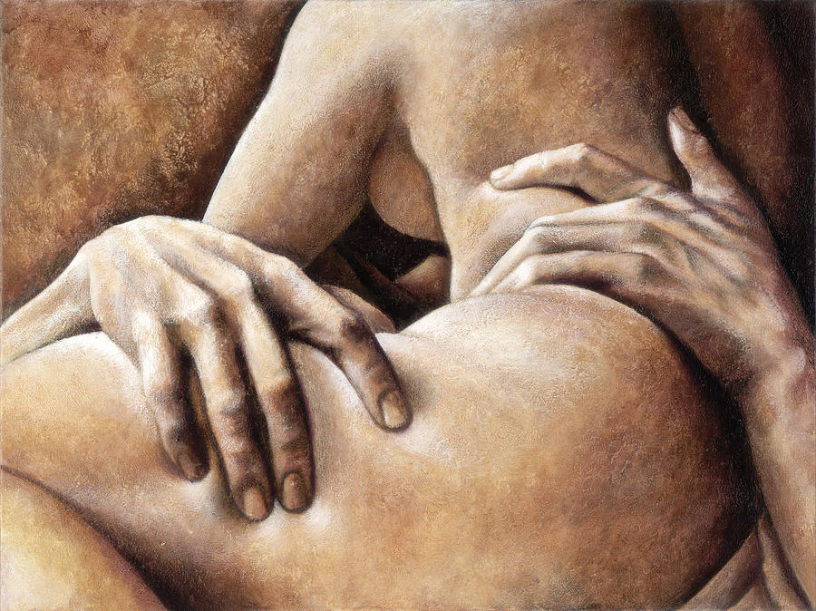 Loving Touch Painting by Glenda Stevens