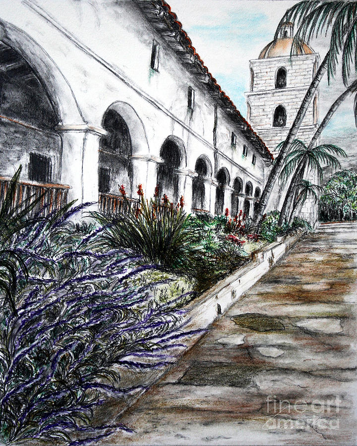 Low angle perspective Painting by Danuta Bennett