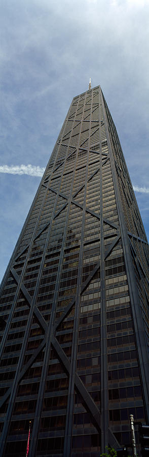 Low Angle View Of A Building, Hancock Photograph by Panoramic Images