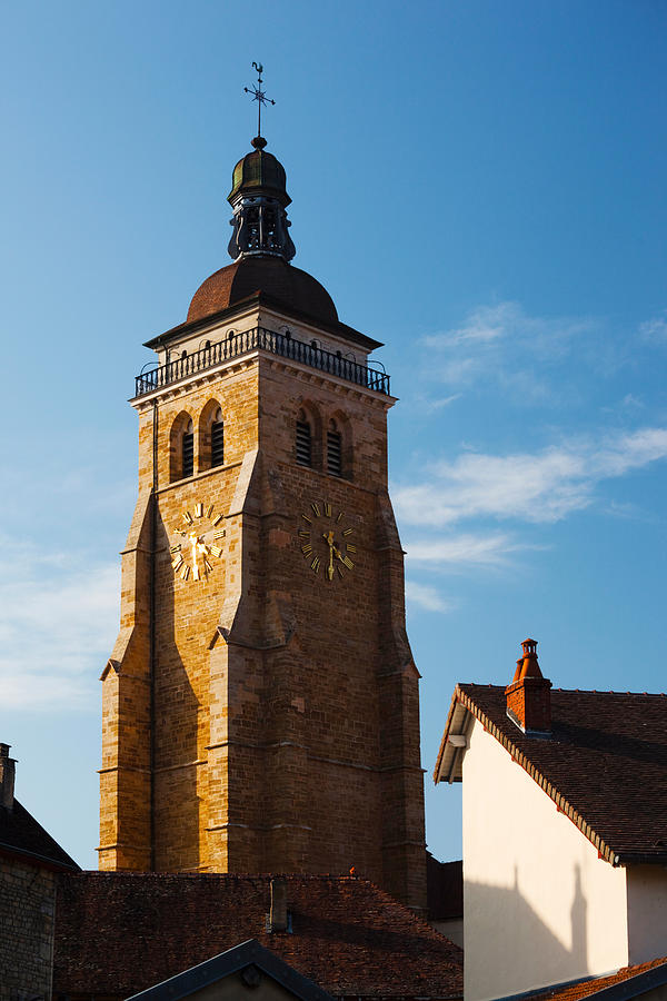 Romanesque Photograph - Low Angle View Of A Church, Eglise by Panoramic Images