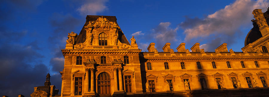 Paris Photograph - Low Angle View Of A Palace, Palais Du by Panoramic Images