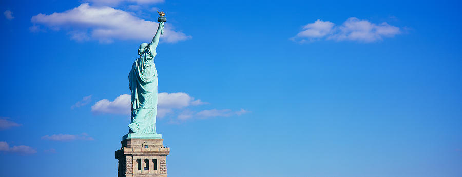 New York City Photograph - Low Angle View Of A Statue, Statue by Panoramic Images