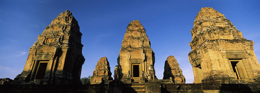 Architecture Photograph - Low Angle View Of A Temple, Pre Rup by Panoramic Images