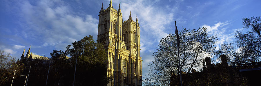 Architecture Photograph - Low Angle View Of An Abbey, Westminster by Panoramic Images