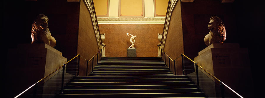 Low Angle View Of Staircase, British Photograph by Panoramic Images