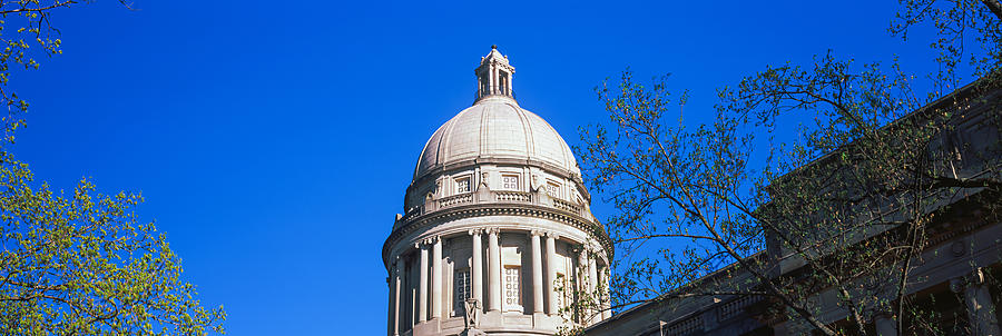 Architecture Photograph - Low Angle View Of State Capitol by Panoramic Images