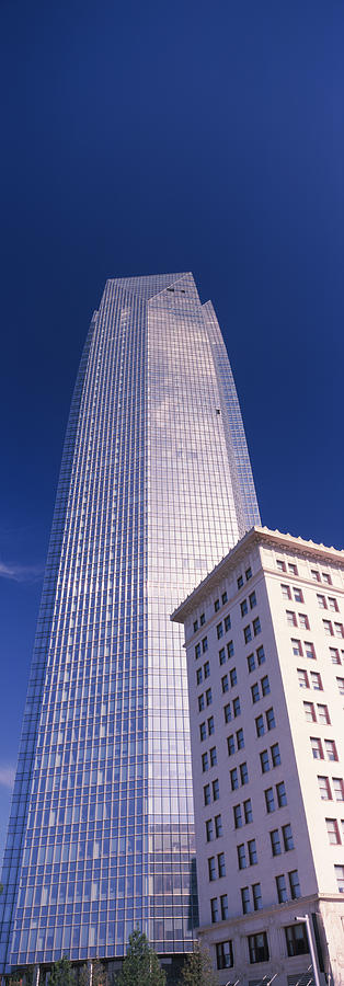 Architecture Photograph - Low Angle View Of The Devon Tower by Panoramic Images