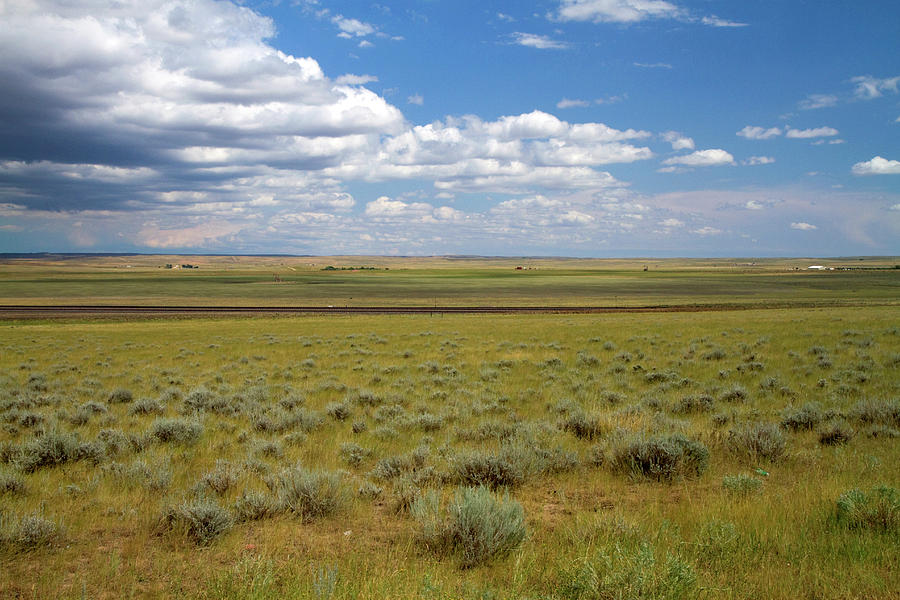 Low Clouds Over The High Plains Desert Photograph by David R. Frazier