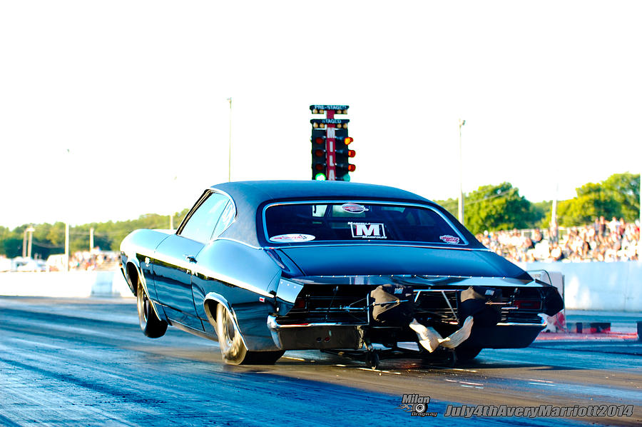 Chevelle Photograph - Low Lean and Mean  by Avery Marriott