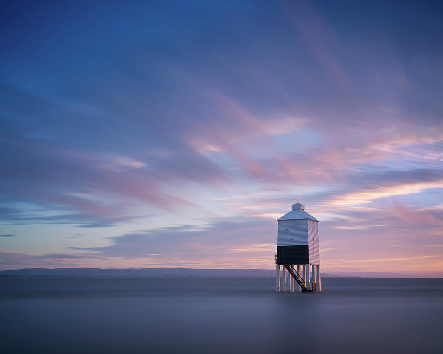 Low Lighthouse At Sunset Photograph by Paul Simon Wheeler Photography