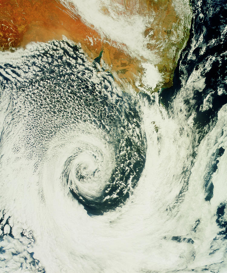 Low pressure Weather System Photograph By Digital Globe science Photo 