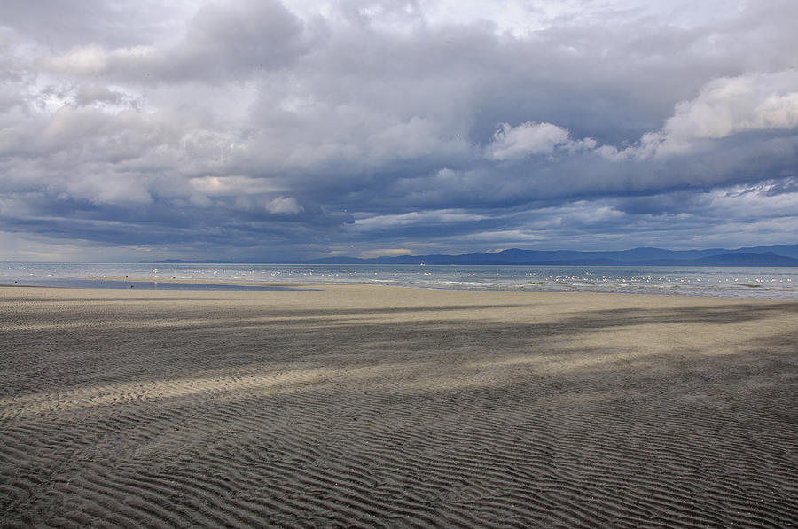 Low Tide Sandscape Photograph by Roxy Hurtubise