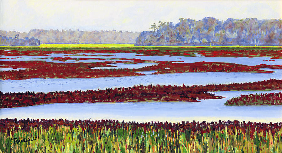 Low Tide II Painting by David Randall