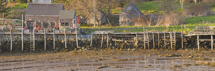 Low Tide Port Clyde Maine Photograph by Keith Webber Jr