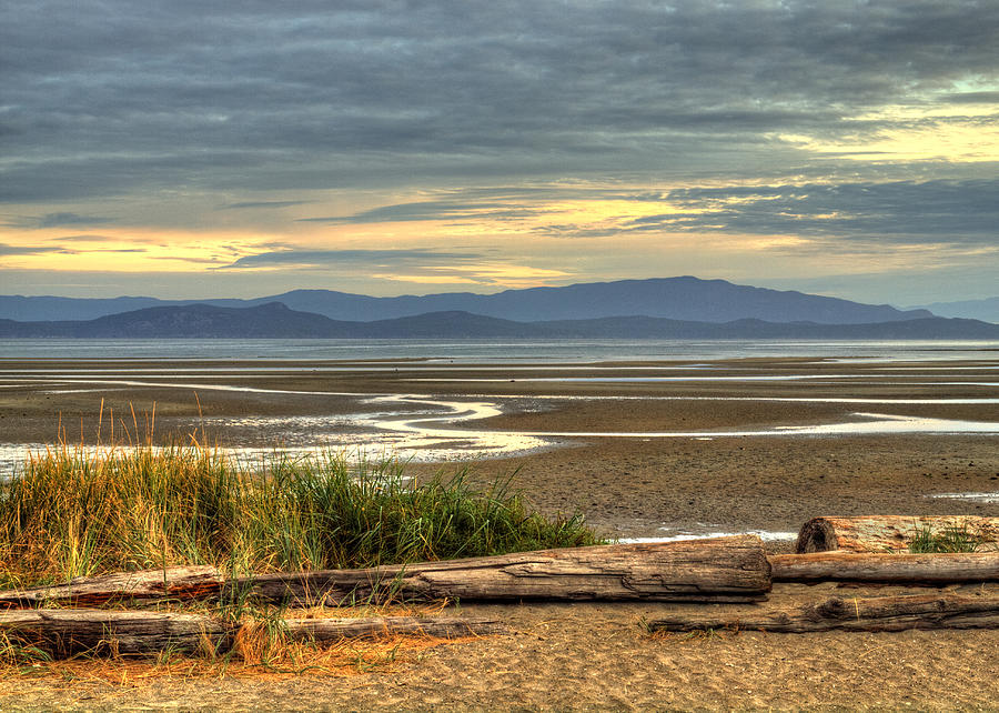 Mountain Photograph - Low Tide by Randy Hall