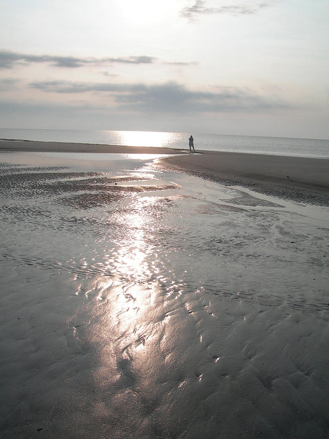 Low Tide Reflection Photograph by Deborah Ferree