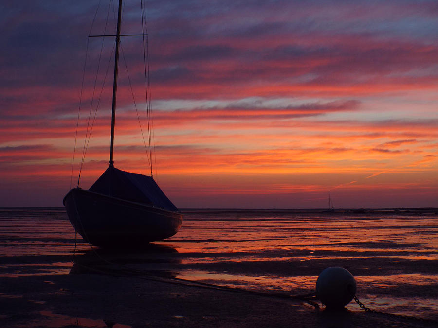 Sunrise at Low Tide Photograph by Dianne Cowen Cape Cod Photography