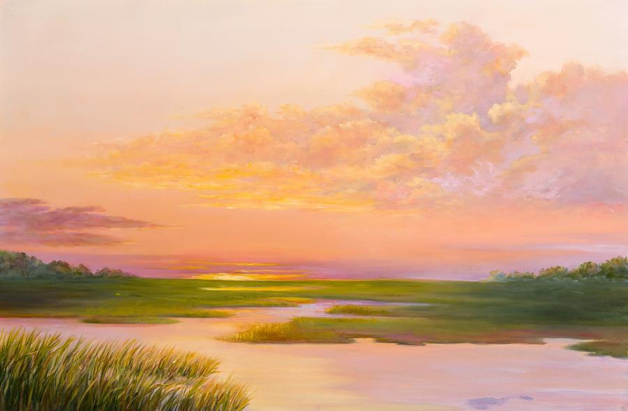 Lowcountry Afternoon Painting by Audrey McLeod