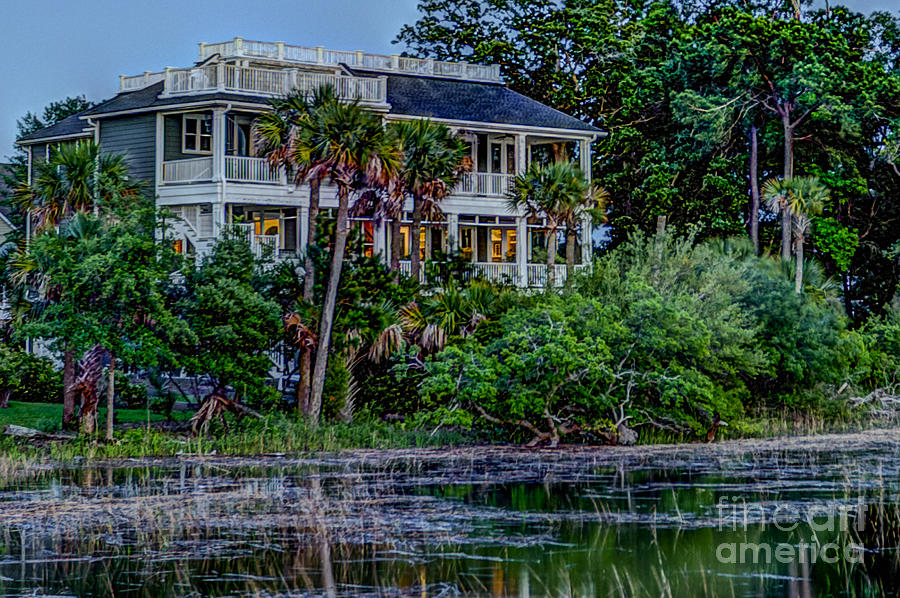 Lowcountry Home On The Wando River Photograph